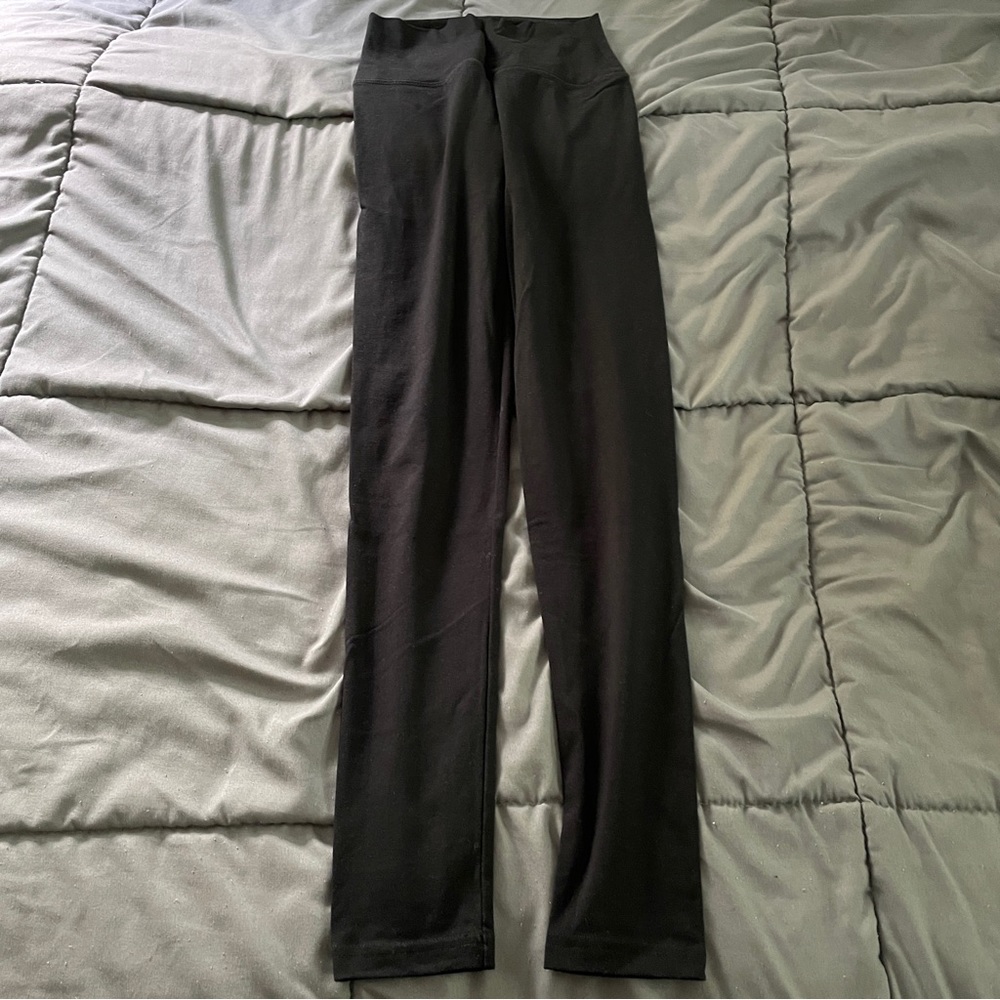 High Waisted Black Aerie Leggings Size XS